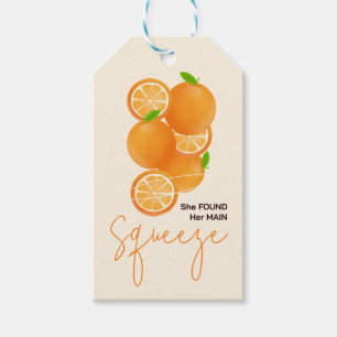 She Found Her Squeeze Bridal Shower Gift Tags
