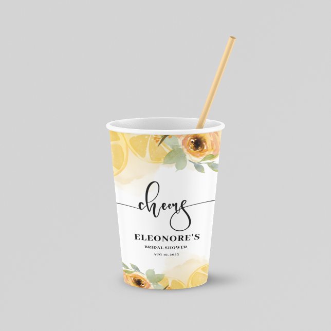 She Found her Squeeze Bridal Shower  Paper Cups (Creator Uploaded)