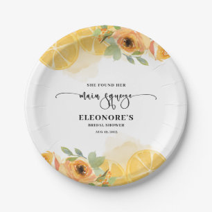 She Found her Squeeze Bridal Shower  Paper Plates