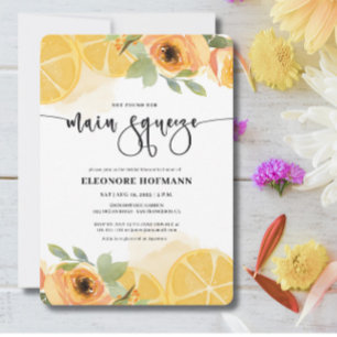 She found Main Squeeze Bridal Shower  Invitation