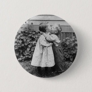 She gets the penny, He gets the kiss Button