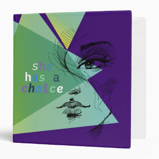 She Has a Choice- Empowerment Art Binder for Women