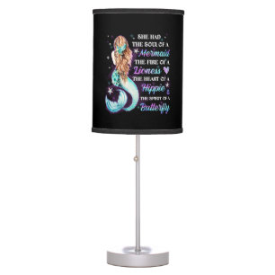 She Has The Soul Of A Mermaid Table Lamp