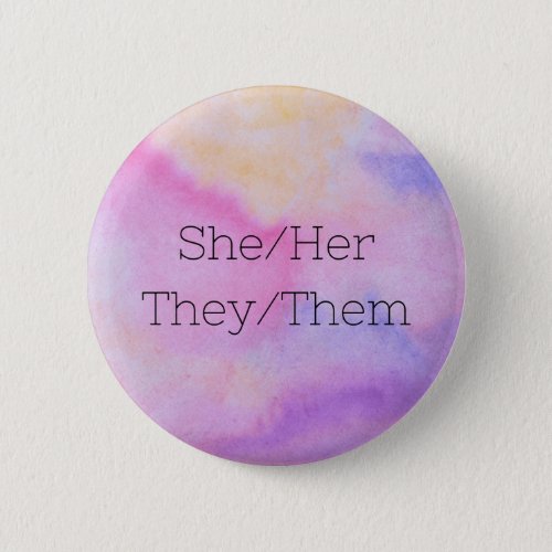 Sheher or theythem pronoun button