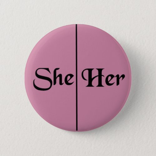 SheHer Pronoun v5 _ Pink Button