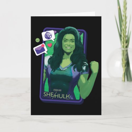 She_Hulk Cell Phone Graphic Card