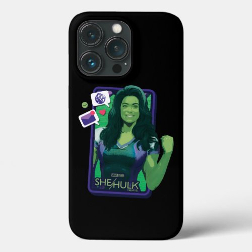 She_Hulk Cell Phone Graphic iPhone 13 Pro Case