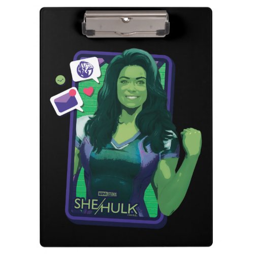 She_Hulk Cell Phone Graphic Clipboard