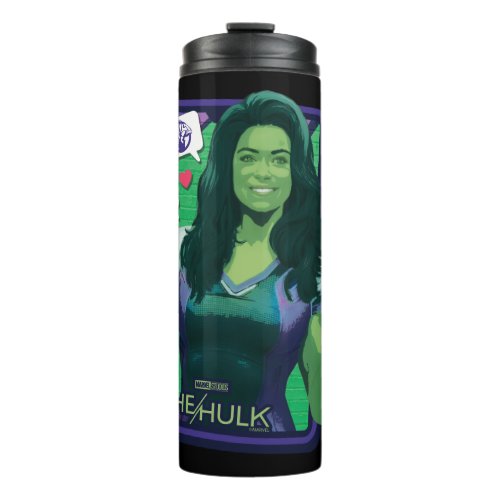 She_Hulk Cell Phone Graphic Thermal Tumbler