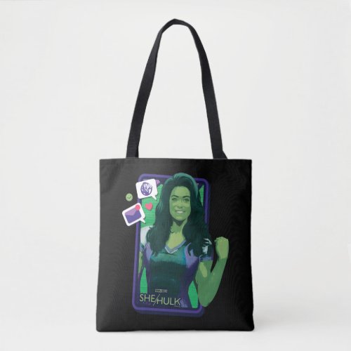 She_Hulk Cell Phone Graphic Tote Bag