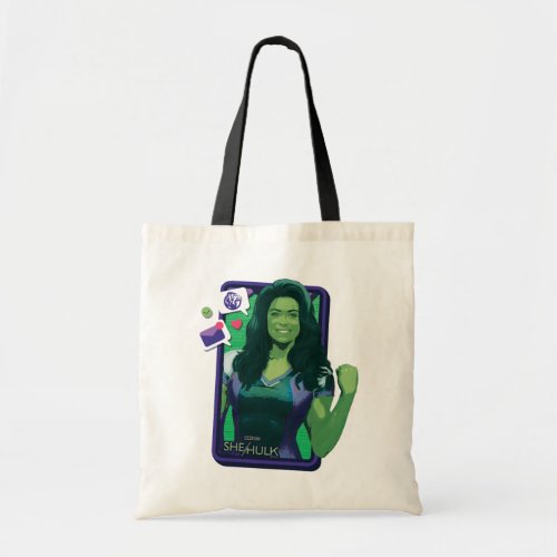 She_Hulk Cell Phone Graphic Tote Bag