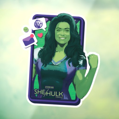 She_Hulk Cell Phone Graphic Window Cling