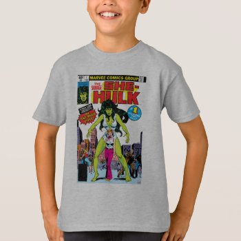 She-hulk Classic Comic T-shirt by marvelclassics at Zazzle