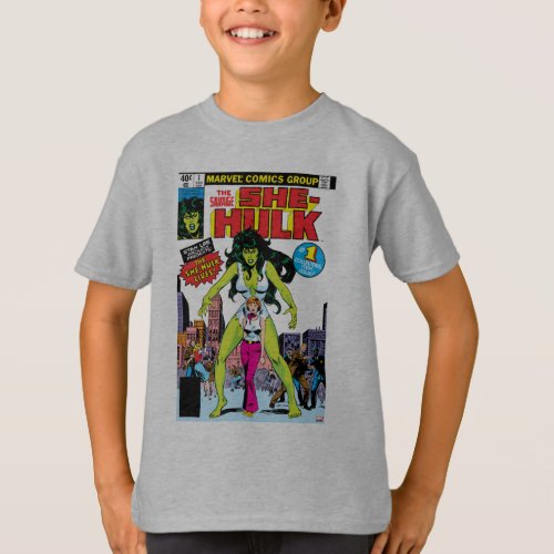 She_Hulk Classic Comic T_Shirt