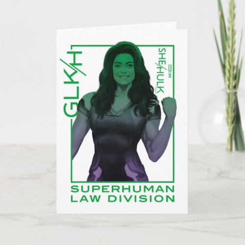 She_Hulk GLKH Superhuman Law Division Card