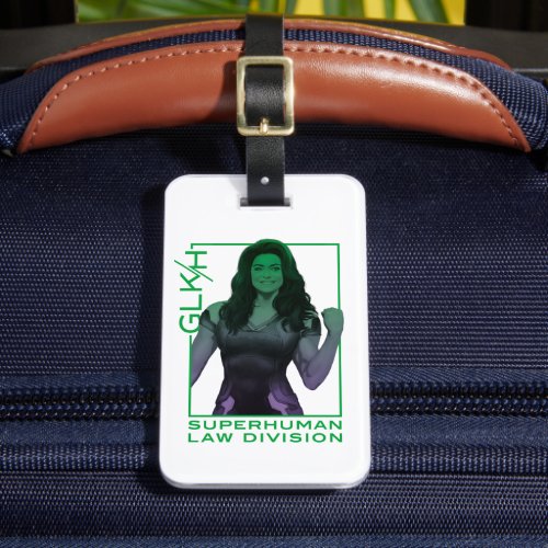 She_Hulk GLKH Superhuman Law Division Luggage Tag