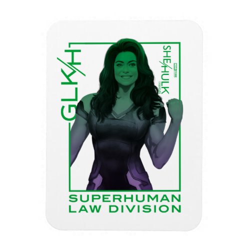 She_Hulk GLKH Superhuman Law Division Magnet