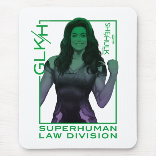 She_Hulk GLKH Superhuman Law Division Mouse Pad