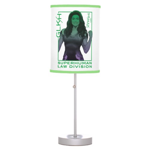 She_Hulk GLKH Superhuman Law Division Table Lamp