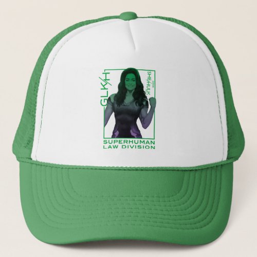 She_Hulk GLKH Superhuman Law Division Trucker Hat