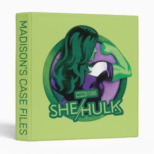 She-Hulk Icon 3 Ring Binder