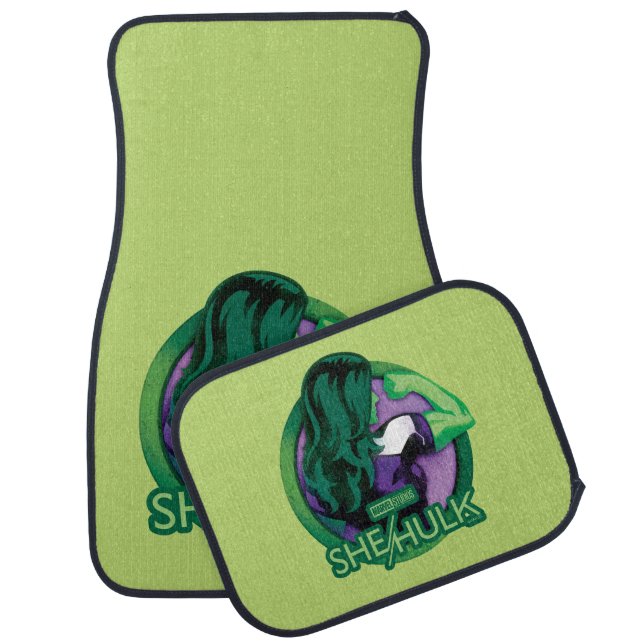 She-Hulk Icon Car Floor Mat (Set)