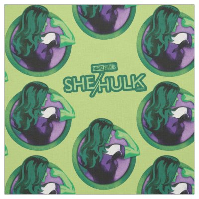She-Hulk Icon Fabric
