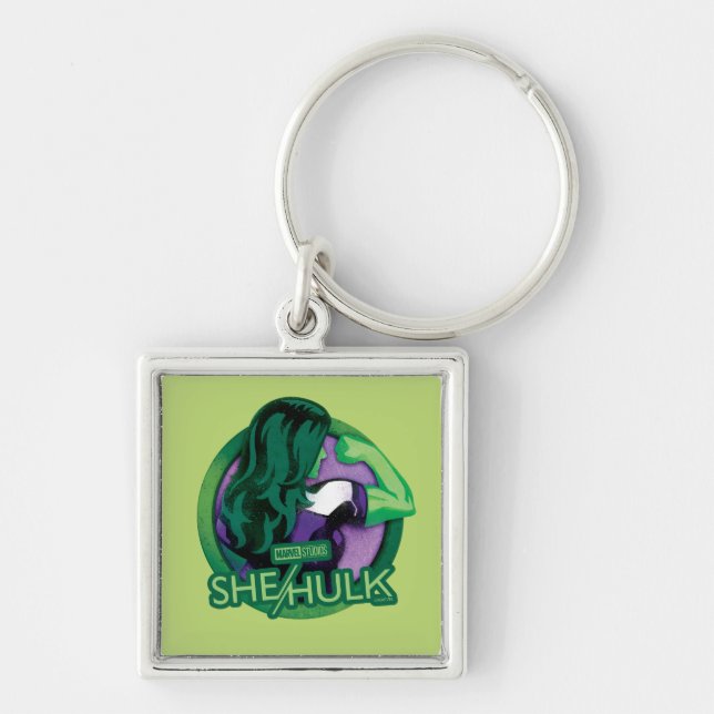 She-Hulk Icon Keychain (Front)