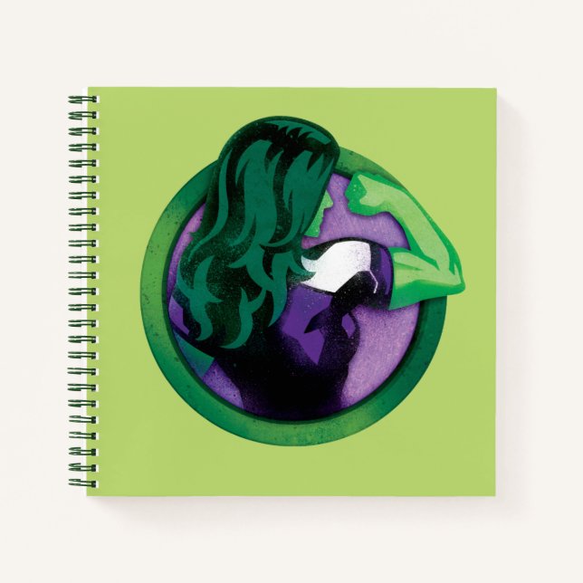 She-Hulk Icon Notebook (Front)