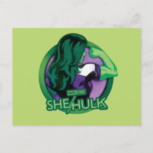 She-Hulk Icon Postcard