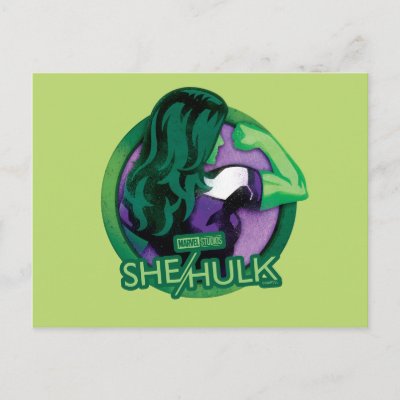 She-Hulk Icon Postcard