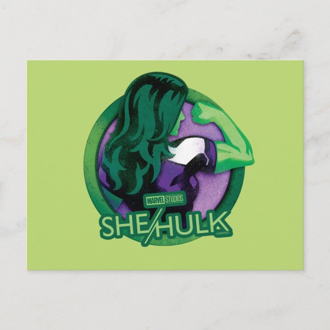 She-Hulk Icon Postcard (Front)