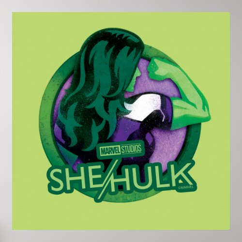 She_Hulk Icon Poster