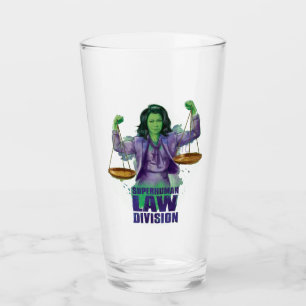 She-Hulk Scales of Justice Superhuman Law Division Glass