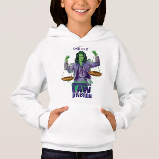 She-Hulk Scales of Justice Superhuman Law Division Hoodie