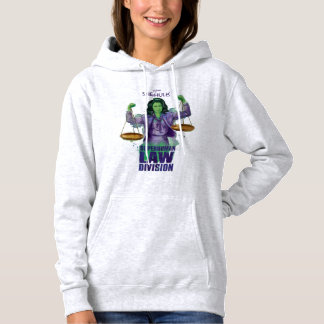 She-Hulk Scales of Justice Superhuman Law Division Hoodie