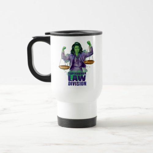 She_Hulk Scales of Justice Superhuman Law Division Travel Mug