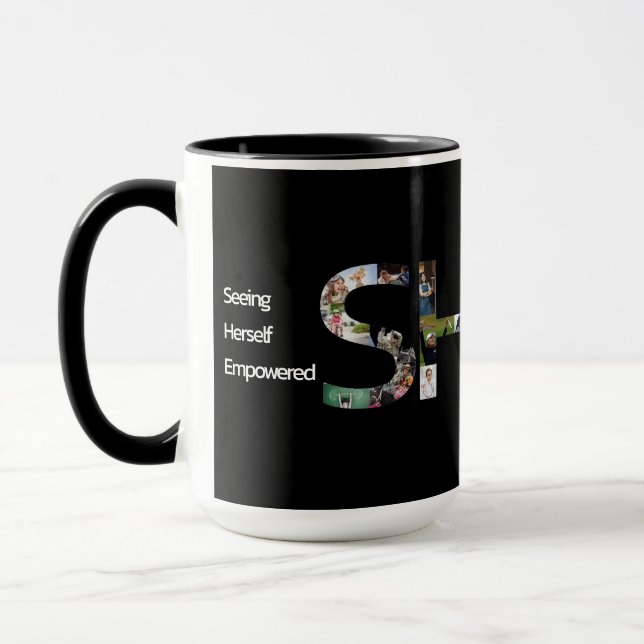 SHE>i Seeing Herself Empowered Mug (Left)