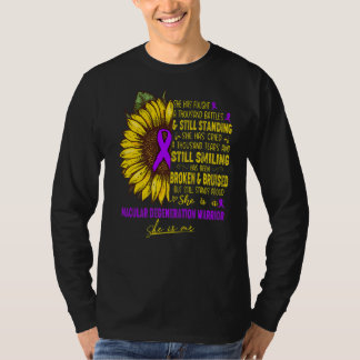 She Is A Macular Degeneration Warrior She Is Me T-Shirt