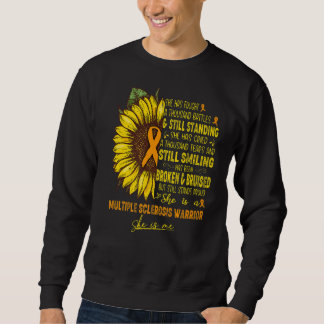 She Is A Multiple Sclerosis Warrior She Is Me Sweatshirt
