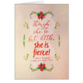 She is Fierce Cards (Front)