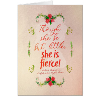 She is Fierce Cards