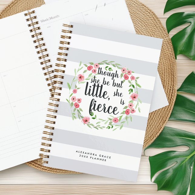 She is Fierce | Personalized Planner (Creator Uploaded)