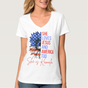 She is Kamala 2024, Kamala Harris, Ladies please p T-Shirt