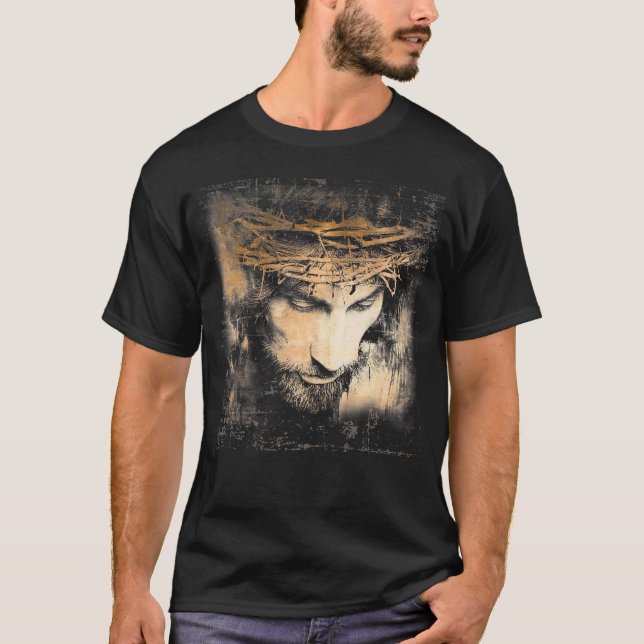 She Is Mom Christian Mother's Day Jesus Mama Relig T-Shirt (Front)