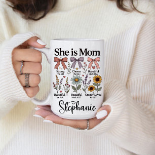 She is Mom Faith Mug
