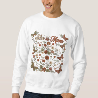 She Is Mom Strong Chosen Capable Sweatshirt