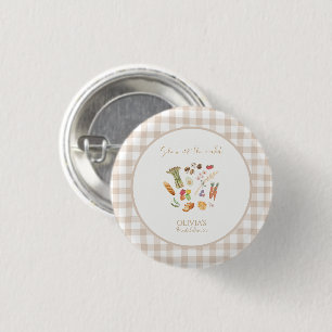 She is off the market floral bridal shower button