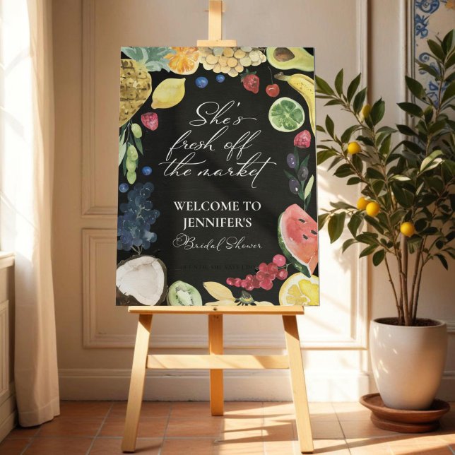 She is off the Market | Shower Welcome Sign (Creator Uploaded)