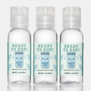 She Is Ready To Pop Blue Boho Kawaii Soda Hand Sanitizer